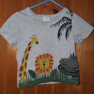 Baby Boy's Safari Shirt & Short Set